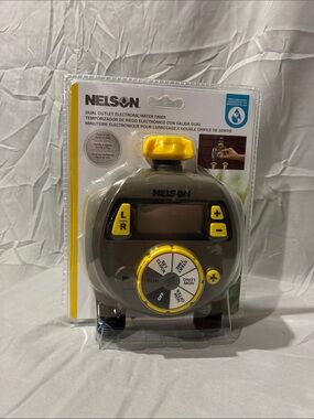Nelson Digital Watering Timer in Black